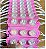 módulo led mega lente 3030 3w 12v 3-leds rosa pink ip67 12volts 60º Injetado para letreiros - Imagem 3
