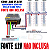 módulo led mega lente 3030 1,5w 12v 1-led azul royal ip67 12volts 60º Injetado para letreiros - Imagem 6