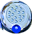 Luminária Refletor INOX P/ Piscinas AZUL 18W 12v IP68 125mm Rosca 1/2 21mm Prova D’água - Imagem 1