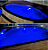 Luminária Refletor INOX 18W AZUL ROYAL 12v IP68 125mm 3IN1 Liso Rosca 1/2 3/4 P/ Piscinas Prova D’água Cabo 3mts - Imagem 5
