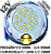 Luminária Refletor INOX P/ Piscinas Branco Quente 18W 12v IP68 125mm Rosca 1/2 21mm Prova D’água - Imagem 8