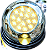 Luminária Refletor INOX P/ Piscinas Branco Quente 18W 12v IP68 125mm Rosca 1/2 21mm Prova D’água - Imagem 1