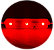 Módulo Led 5830 Chip Samsung Coreano IP68 Vermelho Lente 170º 3-led 12v 7cm injetado - Imagem 2