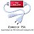Conector Plug Vermelho 15A Para Mangueira Neon LED 8MM Suporta Ate 100mts Com Tomada - Imagem 2