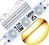 Módulo LED 2835 AC 220V 1,5W Branco QUENTE 3.000k CHIP independente 3-LEDs IP67 Direto Na Energia Injetado Lente 170º 227V P/ Luminosos - Imagem 1