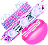 Módulo LED 2835 AC 110V 1,5W Rosa Pink 3-Leds ip67 Direto Na Energia Injetado Lente 170º 127V P/ Luminosos - Imagem 1