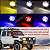 Lanterna Auxiliar COBRA 12V 24V 48V LED 15W 3000LM IP67 Alta Baixa Branca Amarela Vm Az 08 Funções P/ Autos Motos Bike Patinete - Imagem 9