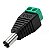 Conector PLUG Borne Verde Macho Parafuso P4 Para Fonte e LEDs 12v/24v - Imagem 1