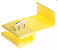 Conector Derivação Amarelo 4mm A 6mm Emenda Rápida Para Cabos Fios Plug Facil - Imagem 4