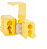 Conector Derivação Amarelo 4mm A 6mm Emenda Rápida Para Cabos Fios Plug Facil - Imagem 6