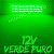 Módulo LED Injetado 7025 1,7w 3-LEDs Verde Puro 6cm 12v Prova D’água ip67 Lente 160º - Imagem 2