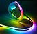 Fita LED DIGITAL RGB COB 630Leds IP20 12W /MT 12V Alto Brilho rgbic P/ Perfil Sanca 12Volts - Imagem 7