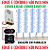 Módulo LED RGB 3030 1,5W 1-LED  IP67 5cm 12V Lente 60º Injetado P/ Letras Luminosos - Imagem 7