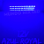 Módulo LED Injetado 7025 1,7W 3-LEDs Azul Royal 6cm 12v Prova D’água IP67 Lente 160º - Imagem 2