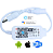 Controlador Mono WIFI 96W C/ Plug P4 C/ MIC. APP MAGIC HOME Inteligente Google Alexa P/ LEDs Mono Cromático 12V-24V - Imagem 1