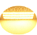 Módulo LED Injetado 6011 1,5W 3-LEDs Branco Quente 3000k 6cm 12v Prova D’água IP67 Lente 160º - Imagem 2