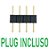 Amplificador RGB 4T 12V/24V + Plug ARANHA Para Fita LED Analogico Com Plug P4 injetado 12V 24V - Imagem 2