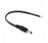 Cabo Rabicho Plug P4 MACHO PRETO Cftv 2,1mm Alarmes Câmeras Para Fonte e LEDs 12v/24v - Imagem 1