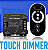 Controladora DIMMER TOUCH Screen 250W 20A 12V 24V Comando Analógico P/ Fita LEDs de Cor única - Imagem 6
