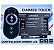 Controladora DIMMER TOUCH Screen 250W 20A 12V 24V Comando Analógico P/ Fita LEDs de Cor única - Imagem 3