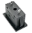 Porta Fusível BF020 5x20 Retangular Embutir Qualidade Premium Preto Bf-020 - Imagem 5