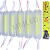 Módulo LED COB 50x16mm 1,5W 12V Branco Frio 6500K 6-LEDs 180º IP67 12Volts P/ Letras Caixas - Imagem 4
