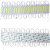Módulo LED COB 7050 2W 12V Branco Frio 7000K 6-LEDs Lente 180º IP67 12Volts injetado P/ Letras Caixas Letreiros - Imagem 4