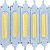 Módulo LED COB 7050 2W 12V Branco Quente 3000K 6-LEDs Lente 180º IP67 12Volts injetado P/ Letras Caixas Letreiros - Imagem 6