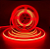 Fita LED COB 360LEDs 12V Vermelho 12W /MT IP20 Alto Brilho P/ Perfil Sanca 12Volts - Imagem 1