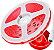 Fita LED COB 360LEDs 12V Vermelho 12W /MT IP20 Alto Brilho P/ Perfil Sanca 12Volts - Imagem 1
