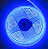 Fita LED COB 360LEDs 12V AZUL 12W /MT IP20 Alto Brilho P/ Perfil Sanca 12Volts - Imagem 3
