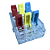 Conector Pressão Az Vm Am 3x3 Vias Emenda Engate Rapido Alavanca Cod:0900 Serve Em LEDs Digiatis 2811 - Imagem 4