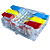 Conector Pressão Az Vm Am 3x3 Vias Emenda Engate Rapido Alavanca Cod:0900 Serve Em LEDs Digiatis 2811 - Imagem 1