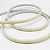 Mangueira LED COB NEON Leitosa AC 220V Amarelo ÂMBAR 18W 10mm IP67 Corte 50cm Direto Na Energia 227V - OBS: PLUG NÃO INCLUSO - Imagem 5