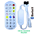 Mini Controlador BLUETOOTH APP RGBW+WW 24Volts P/ RGBW+WW 6VIAS TB-5170 Bluetooth - Imagem 5