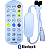 Mini Controlador BLUETOOTH APP RGBW+WW 24Volts P/ RGBW+WW 6VIAS TB-5170 Bluetooth - Imagem 1