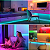 Fita LED RGB COB 24V Analógica 576LEDs 4F IP20 15W /MT 24V + FONTE SLIM 24Volts 110v/220v + CONTROLADOR BLUETOOTH APP Alto Brilho RGB P/ Perfil Sanca 24Volts - Imagem 11