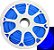 Mangueira 5X11 Neon LED 12V 50MTS 5X11mm AZUL ROYAL 10w/mt Flexível 12volts - Imagem 4