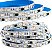 Fita LED Ws 2811 300LEDs RGB 12V IP20 Endereçável 5mts 12volts sem silicone ip20 - Imagem 3