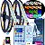 KIT 10MTS Fita LED RGBW+WW 24V Analógica 180LEDs 19W /MT IP20 + Fonte SLIM 24Volts 110v/220v + Controlador WIFI SMART MAGIC HOME PRO Alto Brilho P/ Perfil Sanca 24Volts - Imagem 1