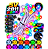 Pixel LED Digital RGB IC 5V 12MM 2811 Colorido Endereçável 5Volts Módulo RGBIC - Imagem 6