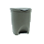 LIXEIRA C/ PEDAL 7,5L MARROM - Imagem 1
