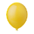 Balão Redondo 9 Liso Amarelo C/50 Und - Imagem 1