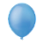 Balão Redondo 9 Liso Azul Celeste C/50 Und - Imagem 1