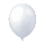 Balão Redondo 9 Liso Branco C/50 Und - Imagem 1