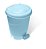 Lixeira Baby Azul 8L C/Pedal - Imagem 1