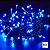 Pisca-Pisca 100 Lâmpadas Led Azul 8 Funções 127v - Imagem 2