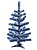 Árvore de Natal Nevada C/50 Galhos 60cm - Imagem 1