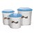 CONJUNTO MANTIMENTO 3 PECAS DECORADO - 1300ML/2000ML/3300ML - Imagem 1