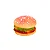 Brinquedo de Vinil Hamburguer Para Pet - Imagem 1
